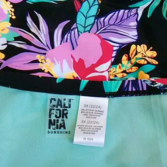 CALIFORNIA SUNSHINE Swim Bottoms NEW - Picture 3 of 3